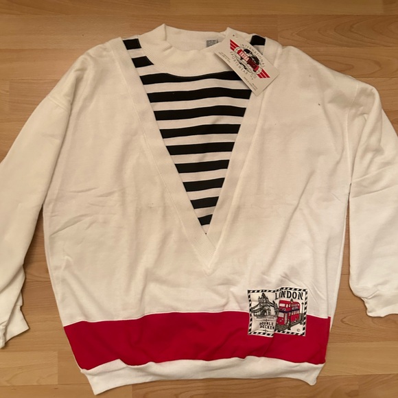 80’s VINTAGE SWEATER NWT - Picture 5 of 8